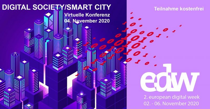 EDW - Society/Smart City - Virtuelle Konferenz – Teilnahme kostenfrei