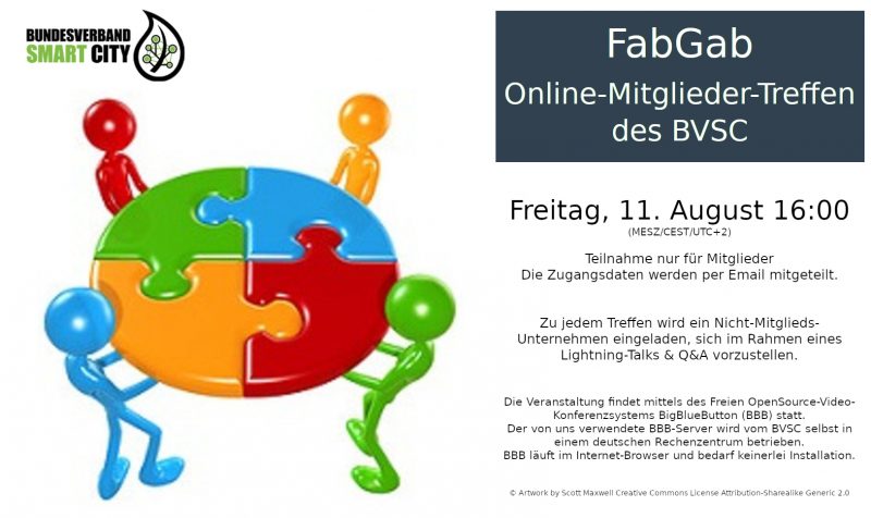 BVSC - FabGab: virtuelles Mitglieder-Treffen am 11.08.2023