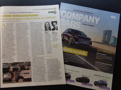 Der BVSC im Manager Magazin zum Thema Grüne Verkehrswende – wie Kopenhagen mobile Freiheit neu definiert