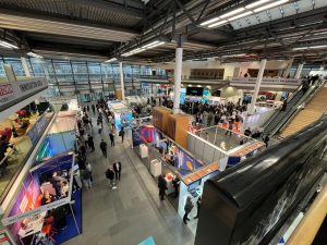 Vorstandsvorsitzender des BVSC Mirko de Paoli und Beirat Oliver Doleski auf der BIMworld / CAFMworld 2025