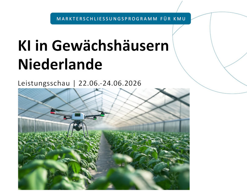 Anmeldeschluss 31. März 2026: BVSC als Fachpartner der Leistungsschau „KI im Gewächshausbau“ in den Niederlanden