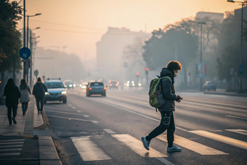 Photo by NU REGGAE MAN on Pexels.com - City Street at Dawn with Pedestrian Crossing